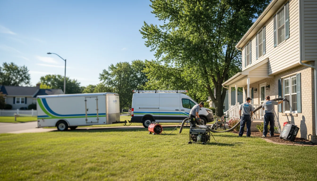 Flooded Basement Restoration And Cleanup With Repair in Roca, NE near me